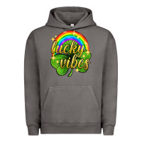 Pigment Tornado Lucky vibes st. patricks day Urban Hoodie - Neo Western