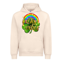 Sandshell Lucky vibes st. patricks day Urban Hoodie - Neo Western