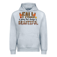 Heather Grey Fall Urban Hoodie - CowhideDigitalArt