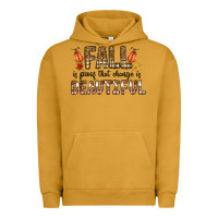 Pigment Peanut Butter Fall Urban Hoodie - CowhideDigitalArt