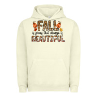 Pigment Pistachio Fall Urban Hoodie - CowhideDigitalArt
