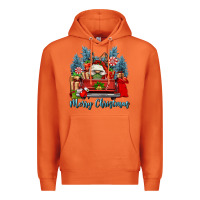 Carrot merry christmas gnomes truck Premium Hoodie - FaDigitalArtStudio