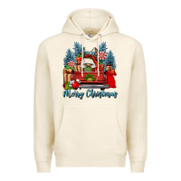 Tofu merry christmas gnomes truck Premium Hoodie - FaDigitalArtStudio