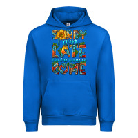 Cobalt sorry i am late i didnt want to come Urban Hoodie - HRA Design Shop