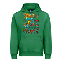Emerald sorry i am late i didnt want to come Urban Hoodie - HRA Design Shop