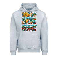 Heather Grey sorry i am late i didnt want to come Urban Hoodie - HRA Design Shop