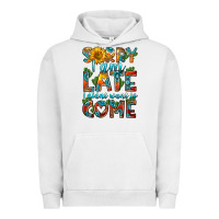Pigment Lunar Rock sorry i am late i didnt want to come Urban Hoodie - HRA Design Shop