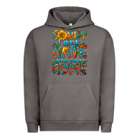 Pigment Tornado sorry i am late i didnt want to come Urban Hoodie - HRA Design Shop