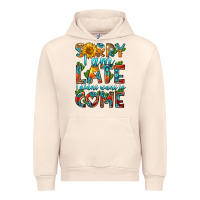 Sandshell sorry i am late i didnt want to come Urban Hoodie - HRA Design Shop