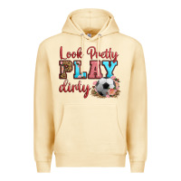 Pina Colada look pretty play dirty soccer Premium Hoodie - HRA Design Shop