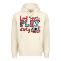 Tofu look pretty play dirty soccer Premium Hoodie - HRA Design Shop