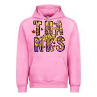 Fuchsia Pink give thanks Urban Hoodie - CowhideDigitalArt