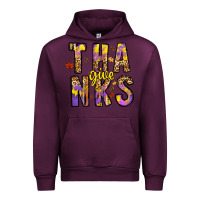Mauve Wine give thanks Urban Hoodie - CowhideDigitalArt