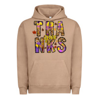 Pigment Burro give thanks Urban Hoodie - CowhideDigitalArt