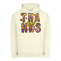 Pigment Pistachio give thanks Urban Hoodie - CowhideDigitalArt