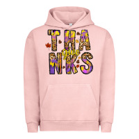 Pigment Salmon give thanks Urban Hoodie - CowhideDigitalArt