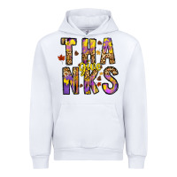 White give thanks Urban Hoodie - CowhideDigitalArt