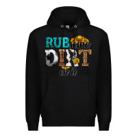 Black rub some dirt on it soccer Premium Hoodie - HRA Design Shop