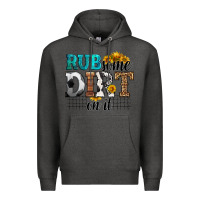Charcoal Heather rub some dirt on it soccer Premium Hoodie - HRA Design Shop