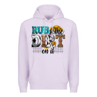 Lilac rub some dirt on it soccer Premium Hoodie - HRA Design Shop