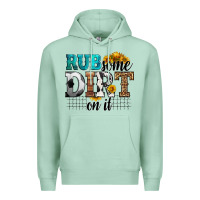 Seafoam rub some dirt on it soccer Premium Hoodie - HRA Design Shop