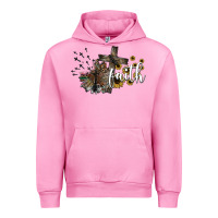 Fuchsia Pink faith Urban Hoodie - SublimationCraftShop
