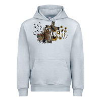 Heather Grey faith Urban Hoodie - SublimationCraftShop