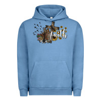 Pigment Pebble Blue faith Urban Hoodie - SublimationCraftShop