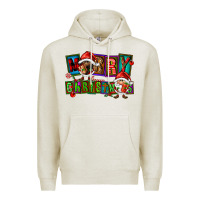 Oatmeal Heather merry christmas gnomies Premium Hoodie - FaDigitalArtStudio