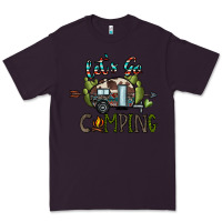 Plum let's go camping Premium Tee - CowhideDigitalArt