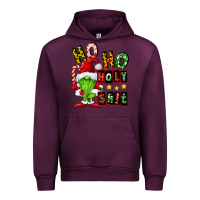 Mauve Wine ho ho holy shit Urban Hoodie - FaDigitalArtStudio