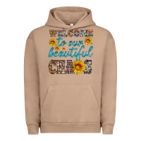 Pigment Burro welcome to our beautiful chaos Urban Hoodie - HRA Design Shop