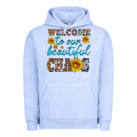Pigment Grape Ice welcome to our beautiful chaos Urban Hoodie - HRA Design Shop