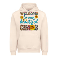 Sandshell welcome to our beautiful chaos Urban Hoodie - HRA Design Shop