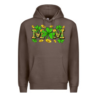 Coffee St. patricks day mom Premium Hoodie - Neo Western