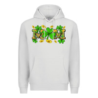 Dove Grey St. patricks day mom Premium Hoodie - Neo Western