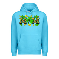 Ocean Blue St. patricks day mom Premium Hoodie - Neo Western