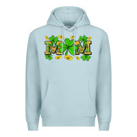 Blue Mist St. patricks day mom Premium Hoodie - Neo Western