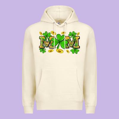 St. Patricks Day Mom Premium Hoodie Designed By Neo Western