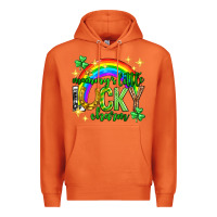 Carrot St. Patrick's Day Mommy's little lucky charm Premium Hoodie - Neo Western