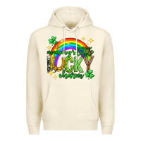 Sandshell St. Patrick's Day Mommy's little lucky charm Premium Hoodie - Neo Western