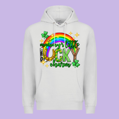 St. Patrick's Day Mommy's Little Lucky Charm Premium Hoodie Designed By Neo Western