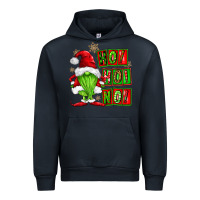Navy ho ho no christmas gnomes Urban Hoodie - FaDigitalArtStudio
