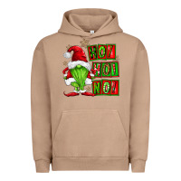 Pigment Burro ho ho no christmas gnomes Urban Hoodie - FaDigitalArtStudio
