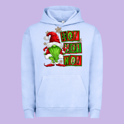 Ho Ho No Christmas Gnomes Urban Hoodie Designed By Fadigitalartstudio