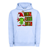 Pigment Grape Ice ho ho no christmas gnomes Urban Hoodie - FaDigitalArtStudio