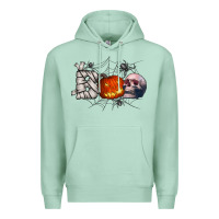 Seafoam boo Premium Hoodie - CowhideDigitalArt