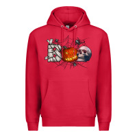 Cardinal boo Premium Hoodie - CowhideDigitalArt