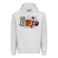 Dove Grey boo Premium Hoodie - CowhideDigitalArt