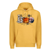 Mustard boo Premium Hoodie - CowhideDigitalArt